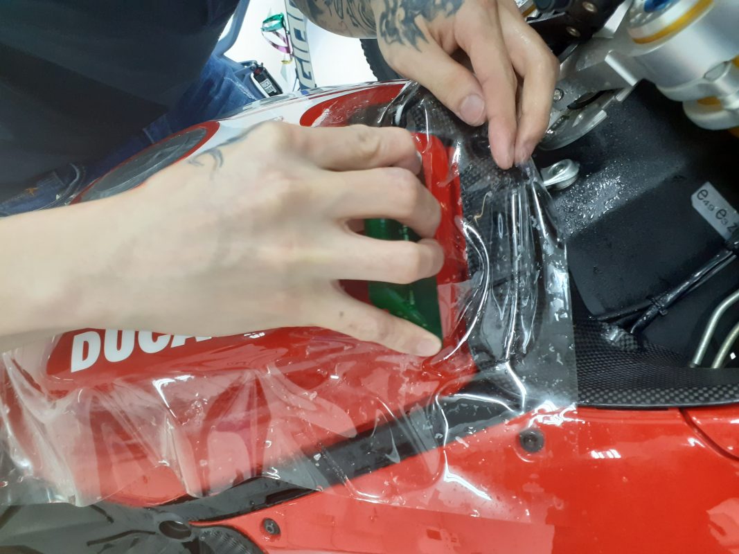 Ducati Corse Xpel Ultimate Plus paint protection film kit