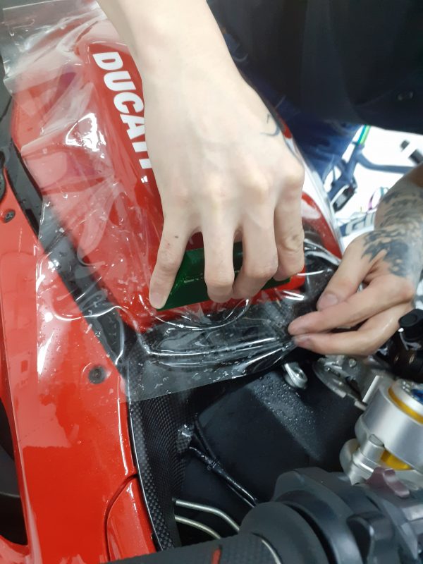 Ducati Corse Xpel Ultimate Plus paint protection film
