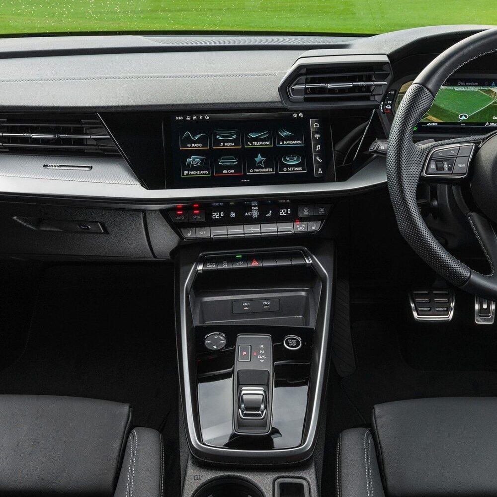 Audi A3 Center Console Gear Shift Panel Protection