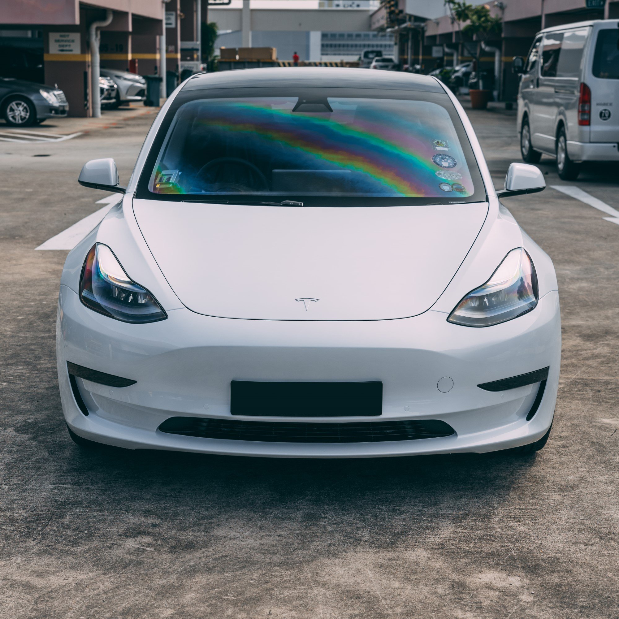 Tesla Model-3 Full Hood Fender and Mirror Kit